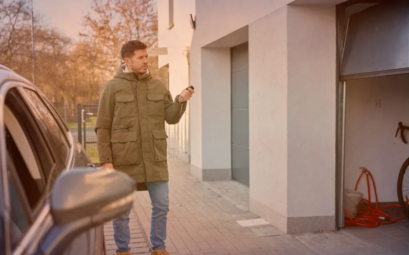 Garage door security risks Boston homes